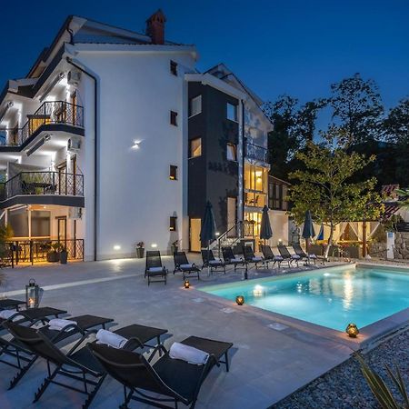 Villa Adriatic, Apartment Rebecca With Heated Swimming Pool, Sew View, Childrens Playground Ičići エクステリア 写真