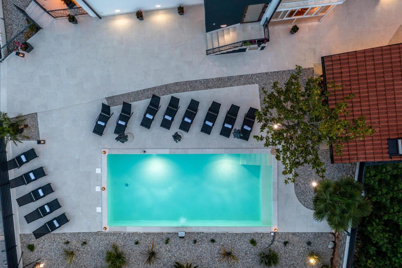 Villa Adriatic, Apartment Rebecca With Heated Swimming Pool, Sew View, Childrens Playground Ičići エクステリア 写真
