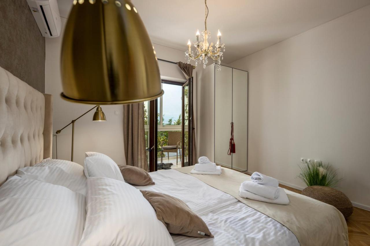 Villa Adriatic, Apartment Rebecca With Heated Swimming Pool, Sew View, Childrens Playground Ičići エクステリア 写真